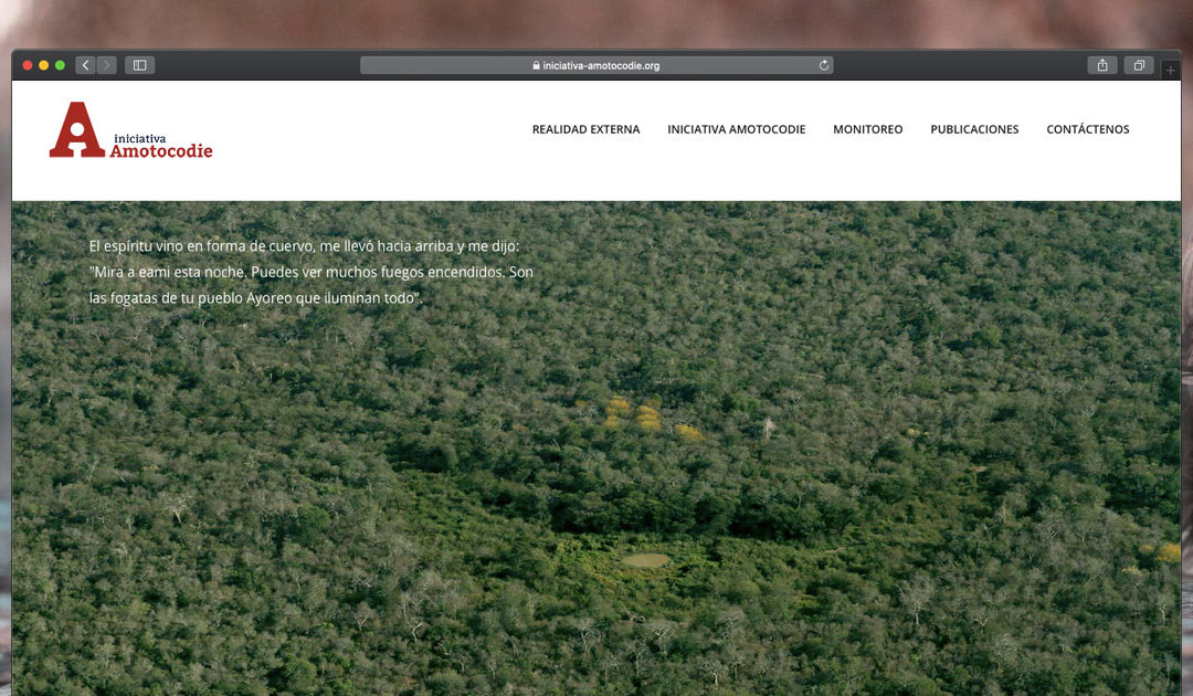 Sitio Web Iniciativa Amotocodie